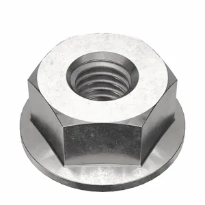 FABORY B51109.019.0001 Lock Nut, 0.5 Inch Flange Dia., #10-32 Thread Size, 18-8 Grade, 350PK | CG7KGT 177Y10