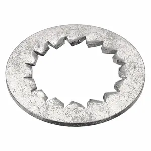 FABORY B53462.075.0001 Lock Washer, Stainless Steel, #5 Size, 0.047 Inch Thickness, Internal Tooth, Type A, 2500PK | CG7NDK 42KP68