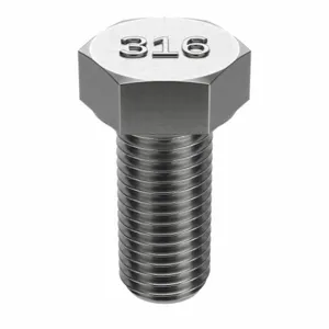 APPROVED VENDOR U55000.100.0200 Hex Cap Screw Stainless Steel 1-8 X 2, 5PK | AB8BVN 25CV52