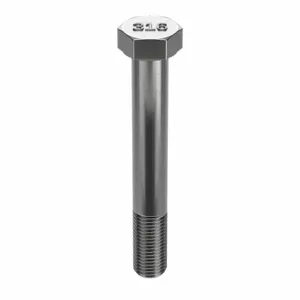 APPROVED VENDOR U55000.100.0750 Hex Cap Screw Stainless Steel 1-8 x 7-1/2 | AB8UTU 29DT59