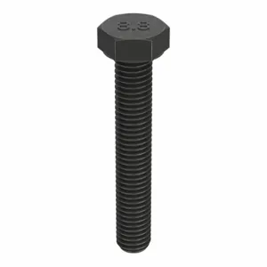 FABORY M01010.070.0045 Hex Head Cap Screw, M7 x 1 Thread Size, Class 8.8, 100PK | CG8BQK 38CG44