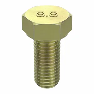 FABORY M01230.070.0020 Hex Head Cap Screw, M7 x 1 Thread Size, Class 8.8, 100PK | CG8CML 38CM58