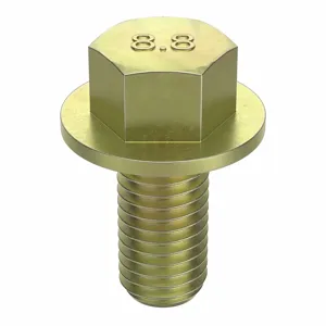 FABORY L01256.100.0025 Flange Bolt, 22.3mm Flange Dia., M10-1.50 Thread Size, Class 8.8 Grade | CG7TFY 156Y25