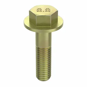 FABORY L01256.100.0045 Flange Bolt, 22.3mm Flange Dia., M10-1.50 Thread Size, Class 8.8 Grade | CG7TGC 156Y29