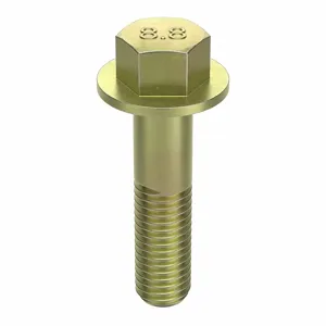 FABORY L01256.140.0050 Flange Bolt, 30.5mm Flange Dia., M14-2 Thread Size, Class 8.8 Grade | CG7TGT 156Y50