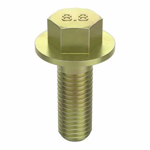 FABORY L01256.140.0040 Flange Bolt, 30.5mm Flange Dia., M14-2 Thread Size, Class 8.8 Grade | CG7TGQ 156Y48