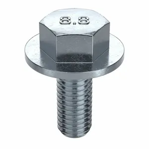 FABORY L01258.080.0020 Flange Bolt, 18mm Flange Dia., M8-1.25 Thread Size, Class 8.8 Grade | CG7THP 156Y73