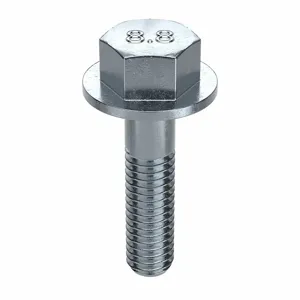 FABORY L01258.080.0025 Flange Bolt, 18mm Flange Dia., M8-1.25 Thread Size, Class 8.8 Grade | CG7THQ 156Y74