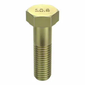 APPROVED VENDOR 6AU23 Hex Cap Screw Grade 8 M12 x 1.75, 40mm Length, 10PK | AE7VVZ