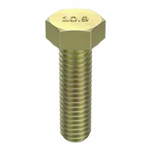 APPROVED VENDOR 6AJ23 Hex Cap Screw Grade 8 M14 x 2, 60mm Length, 10PK | AE7TUC