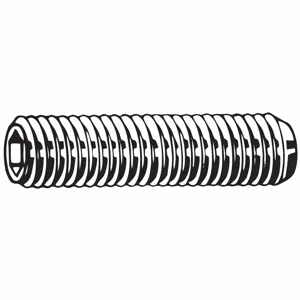 FABORY M51260.050.0020 Socket Set Screw, Stainless Steel, M5 Thread Size, 25PK | CG8HAM 54FR42