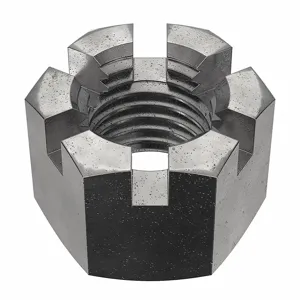 FABORY L12000.240.0001 Castle Nut, M24-3 Thread Size, Class 4 Grade | CG7XBG 178P94