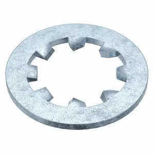 FABORY L37480.051.0001 Lock Washer, Carbon Steel, M5 Size, 0.5mm Thick, Internal Tooth, Closed Perimeter, 35700PK | CG7YCM 42GK10