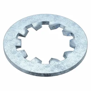 FABORY L37480.082.0001 Lock Washer, Carbon Steel, M8 Size, 0.8mm Thick, Internal Tooth, Closed Perimeter, 12500PK | CG7YCQ 42GK13