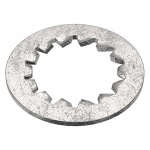 FABORY L51456.140.0001 Lock Washer, Stainless Steel, M14 Size, 1mm Thick, Internal Tooth, Open Perimeter, 5875PK | CG8AEX 42GT87