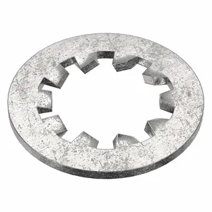 FABORY L51458.080.0001 Lock Washer, Stainless Steel, M8 Size, 0.8mm Thick, Internal Tooth, Open Perimeter, 18150PK | CG8AFE 42GT94