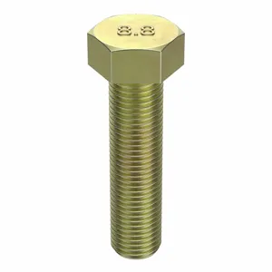 FABORY M01240.080.0050 Hex Head Cap Screw, M8 x 1 Thread Size, Class 8.8, 100PK | CG8CRN 54FJ02