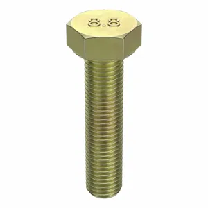 FABORY M01250.080.0035 Hex Head Cap Screw, M8 x 1 Thread Size, Class 8.8, 100PK | CG8CVT 38CP02