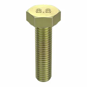 FABORY M01251.120.0050 Hex Head Cap Screw, M12 x 1.25 Thread Size, Class 8.8, 50PK | CG8CXQ 54FJ49