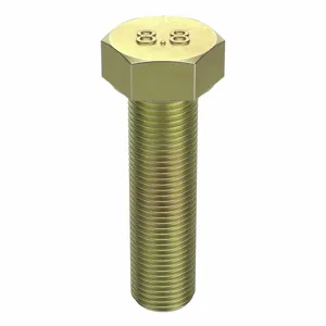 FABORY M01251.180.0060 Hex Head Cap Screw, M18 x 1.50 Thread Size, Class 8.8, 25PK | CG8CXW 38CP27