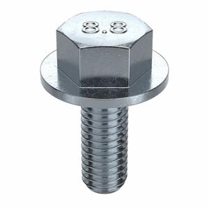 FABORY M01258.080.0016 Flange Bolt, 18mm Flange Dia., M8-1.25 Thread Size, Class 8.8 Grade | CG8DAY 38CP98
