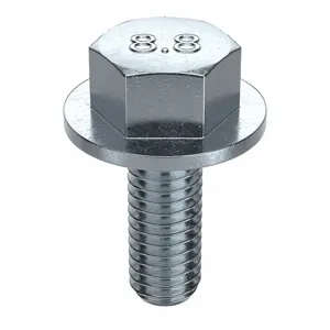 FABORY M01258.060.0016 Flange Bolt, 14.2mm Flange Dia., M6-1 Thread Size, Class 8.8 Grade | CG8DAU 38CP94