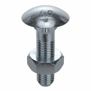 FABORY M08250.120.0075 Carriage Bolt, M12 x 1.75 Thread Size, Class 4.6, 25PK | CG8EBF 54FM08