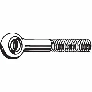 FABORY M16180.080.0090 Eye Bolt, Steel, M8 x 1.25 Thread Size, 25PK | CG8ECG 54FM32