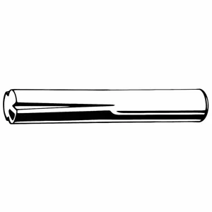 FABORY M39720.030.0012 Half Length Grooved Taper Pin, 3mm Pin Dia., 50PK | CG8GCV 41KJ36