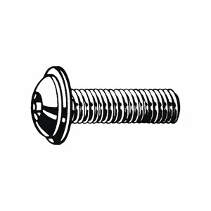 FABORY M51028.080.0020 Socket Head Cap Screw, 20mm Length, M8 x 1.25 Thread Size, A2 Grade, 25PK | CG8GWY 54FR40