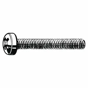 FABORY M51340.050.0006 Machine Screw, 6mm Length, A2 Stainless Steel, M5 x 0.80mm Thread Size, 100PK | CG8HEF 38EA28