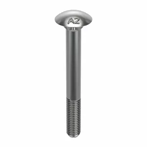 FABORY M51500.100.0090 Carriage Bolt, M10 x 1.50 Thread Size, A2 Grade, 10PK | CG8HQU 54FT99