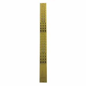 FABORY U00000.000.0002 Thread Measuring Gauge, 37 Inch Length, Steel, 0.9 Inch Thickness | CG8JUA 1TU58