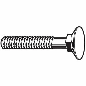 FABORY U01036.050.0100 Plow Bolt, 1/2-13 Thread Size, Grade 5 Grade, 10PK | CG8JXN 41TT87