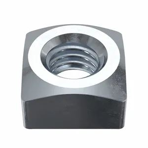 FABORY U11140.037.0001 Square Nut, 3/8-16 Thread Size, Low Carbon Grade, 100PK | CG8LTJ 41JV20