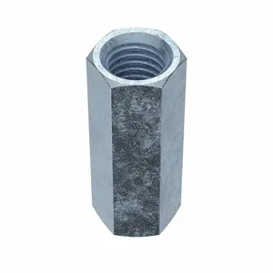 FABORY U11400.062.0212 Coupling Nut, Steel Grade 2, Right Hand, 2-1/8 Inch Length,, 2PK | CD2KVH 41JZ40