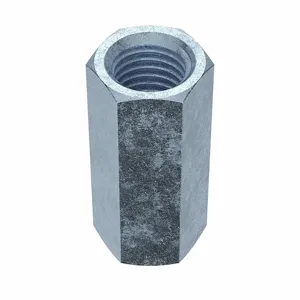 FABORY U11400.075.0225 Coupling Nut, Steel Grade 2, Right Hand, 2-1/4 Inch Length,, 2PK | CD2KVJ 41JZ41