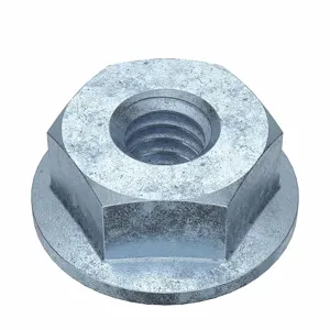 FABORY U11610.021.0001 Lock Nut, 0.594 Inch Flange Dia., #12-24 Thread Size, Grade A Grade, 100PK | CG8LZH 41MG31