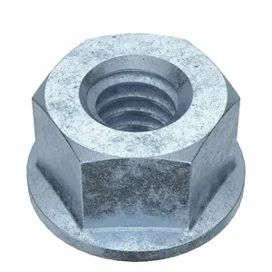 FABORY U11610.025.0001 Lock Nut, 0.505 Inch Flange Dia., 1/4-20 Thread Size, Grade A Grade, 100PK | CG8LZJ 41MG32