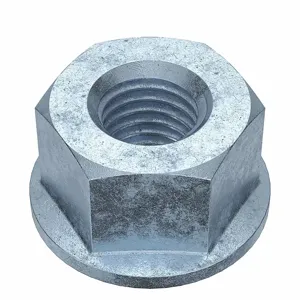 FABORY U11612.025.0001 Lock Nut, 0.505 Inch Flange Dia., 1/4-28 Thread Size, Grade A Grade, 100PK | CG8LZU 41MG50