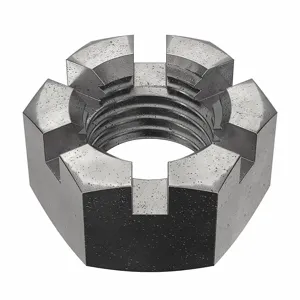 FABORY U12000.162.0001 Castle Nut, 1-5/8-5-1/2 Thread Size, Grade 2 Grade | CG8MAQ 41TZ41