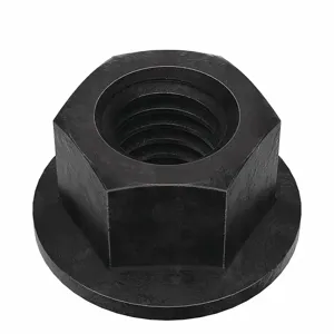 FABORY U12470.037.0001 Self Locking Flange Nut, Grade 8 Steel, Right Hand, 100Pk | CD2KVK 41MG44