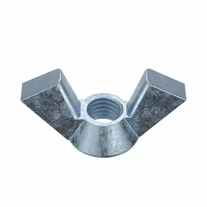 FABORY U16251.025.0001 Wing Nut, 1/4-28 Thread Size, Type A-Cold Forged, Zinc Plated Steel, Right Hand, 50Pk | CD2KWE 41VA31