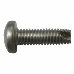 FABORY U27110.019.0063 Thread Cutting Screw, 5/8 Inch Length, 410 Stainless Steel, #10-32 Thread Size, 100PK | CG8NDR 14N249