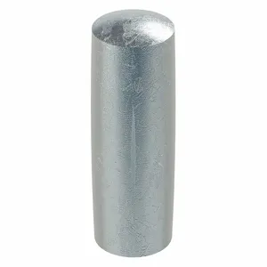 FABORY U39750.025.0075 Half Length Grooved Center Pin, 1/4 Inch Pin Dia., 10PK | CG8RFQ 41VJ28