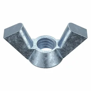 FABORY U47550.031.0001 Wing Nut, Type A-Cold Forged Finish, Brass, Right Hand, 10Pk | CD2KWF 41VA44