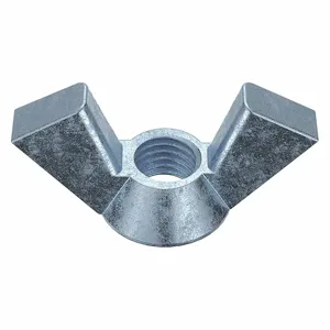 FABORY U47551.025.0001 Wing Nut, 1/4-28 Thread Size, 25PK | CG8RVH 41VA50