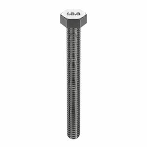 FABORY U51010.043.0250 Tap Bolt, 7/16-14 Inch Thread Size, 2-1/2 Inch Length, Stainless Steel, 10PK | CG8RXD 41UG95
