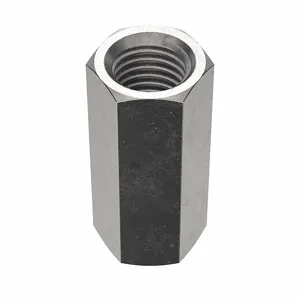 FABORY U51106.075.0225 Coupling Nut, 2-1/4 Inch Length, 3/4-10 Thread Size, 18-8 Grade | CG8TCJ 41JZ55