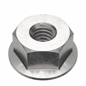 FABORY U51108.016.0001 Lock Nut, 0.469 Inch Flange Dia., #8-32 Thread Size, 18-8 Grade, 50PK | CG8TCP 41MG58